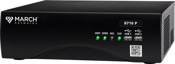 March Networks 8716 P 16-channel hybrid recorder