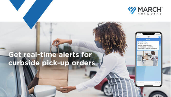 Get real-time alerts for curbside pick-up orders