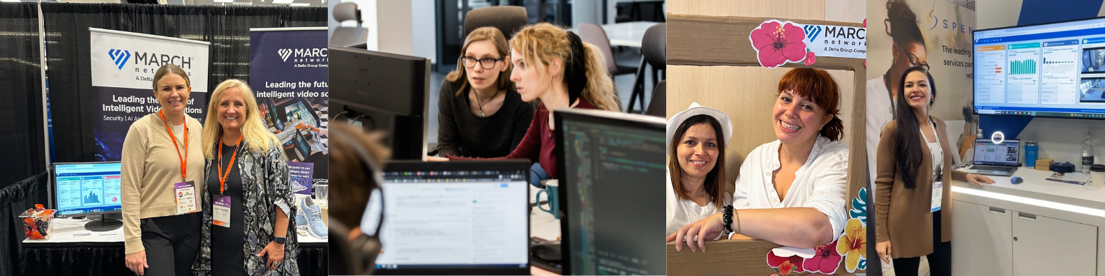 March Networks banner celebrating International Women's Day