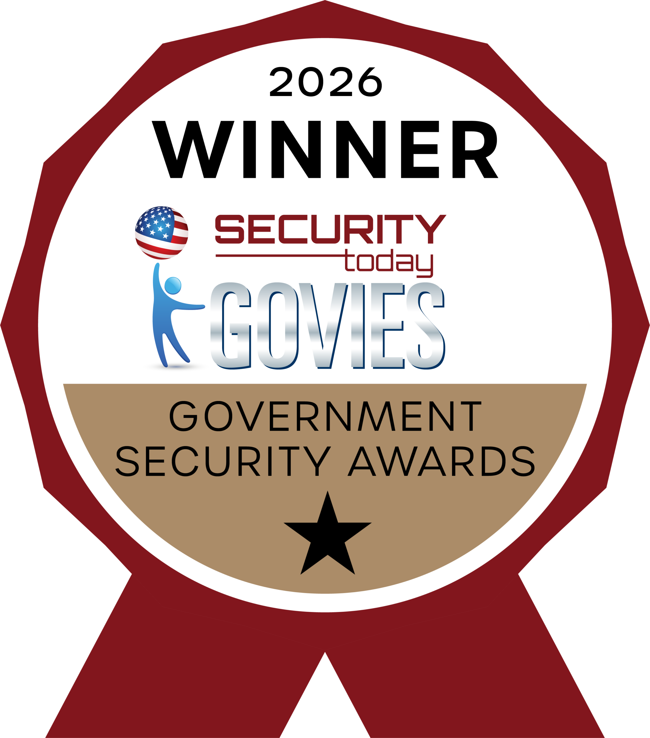 Insignia digital de «Security Today Govies Government Security Awards 2026» a la excelencia en tecnología de seguridad